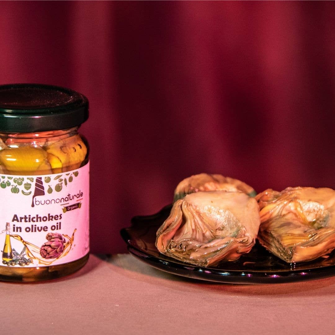 Artiskokker i ekstra jomfru olivenolie, 120g