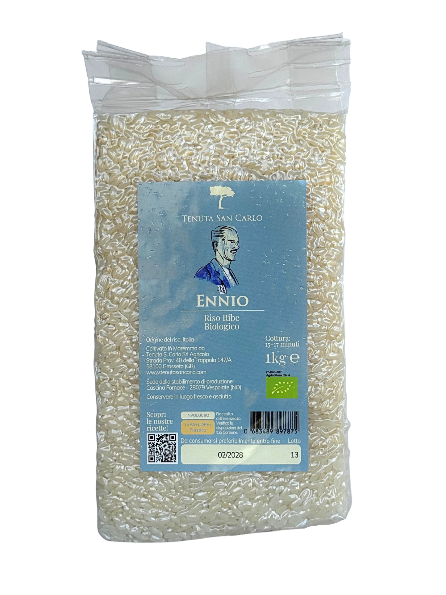 Ennio, Hvide Ribe risotto- og allroundris, økologisk