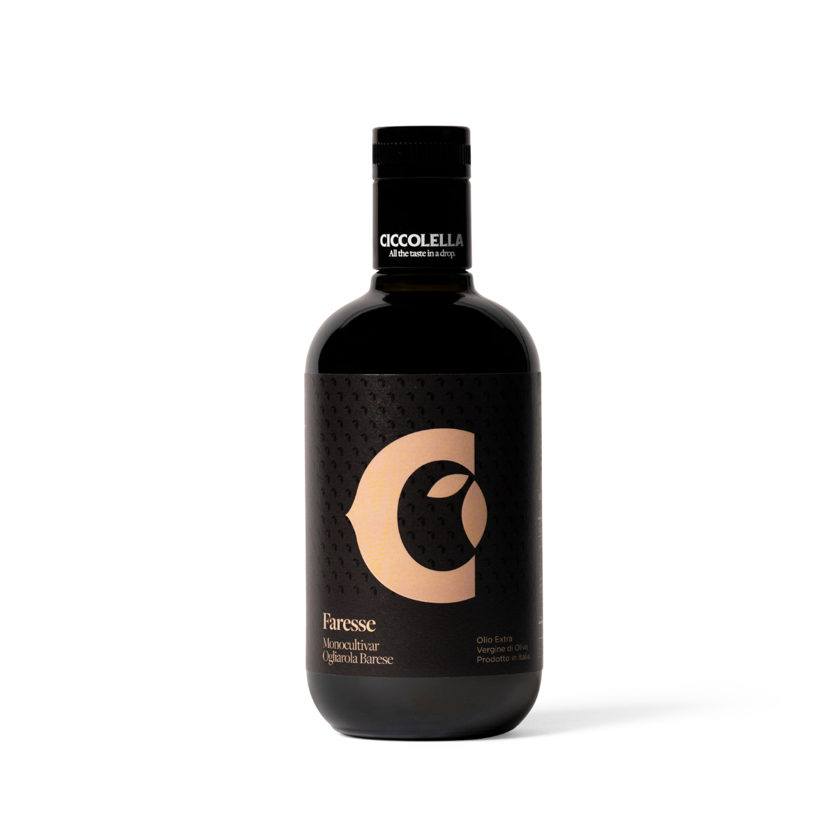 FARESSE — Ekstra Jomfru Olivenolie, Ogliarola Barese 500 ml flaske
