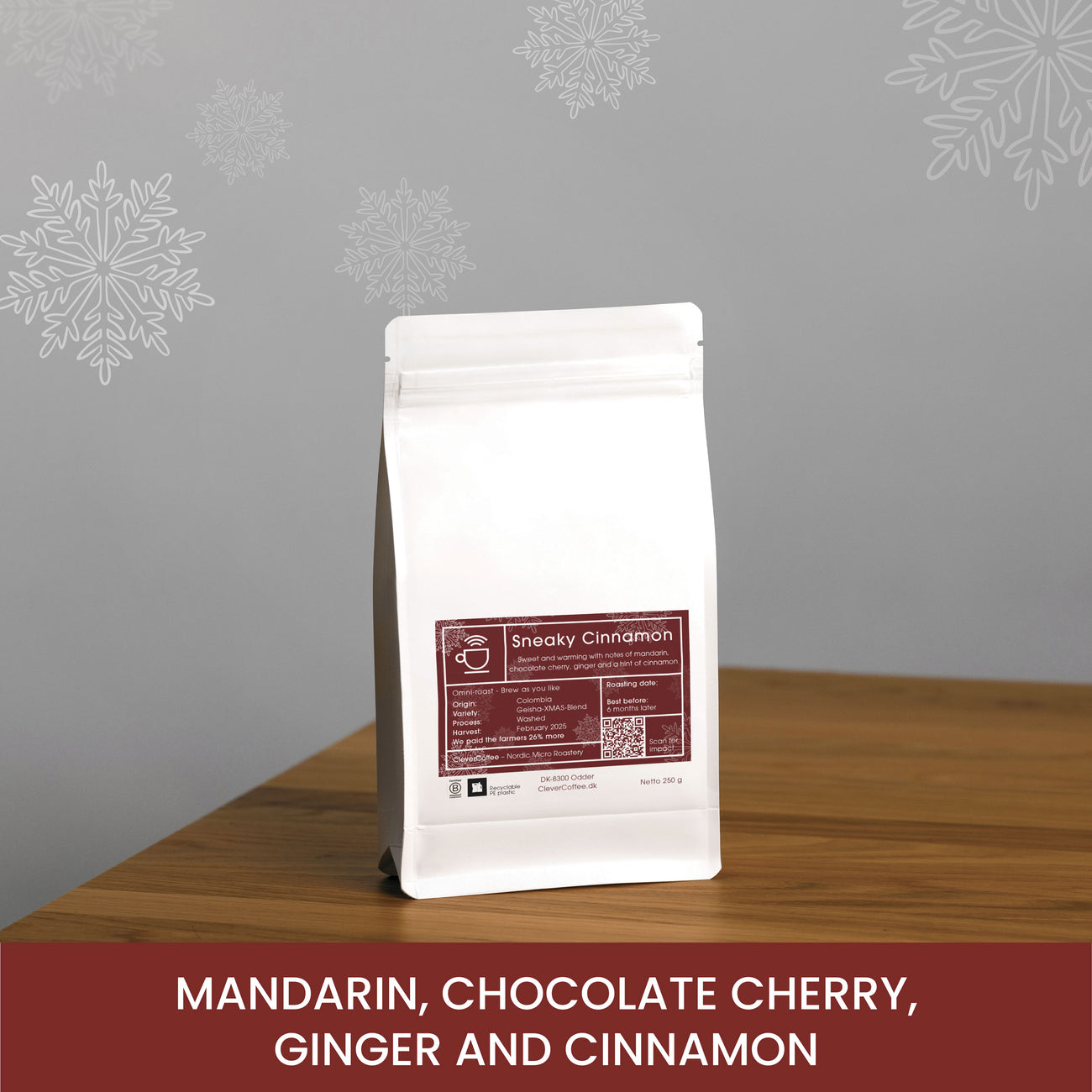 250 g Sneaky Cinnamon - Colombia Julekaffe