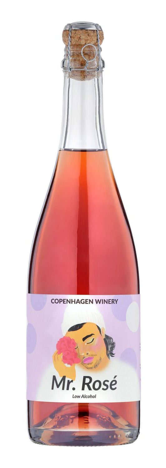 Copenhagen Winery -Mr Rosé (øko)
1,1% vol - lav alkohol