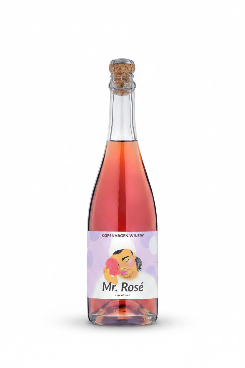 Copenhagen Winery -Mr Rosé (øko)
1,1% vol - lav alkohol