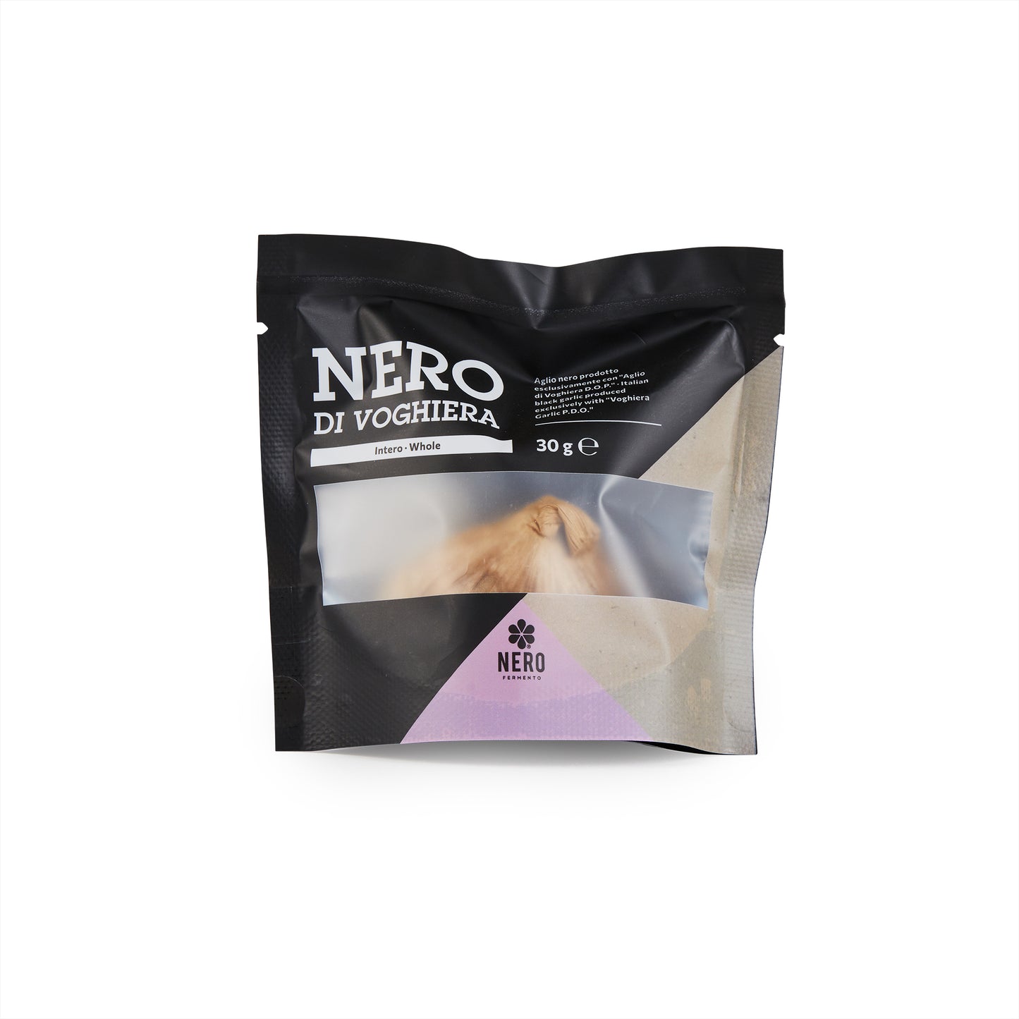 Sort Hvidløg fra Nero di Voghiera – Helt hvidløg (30 g)