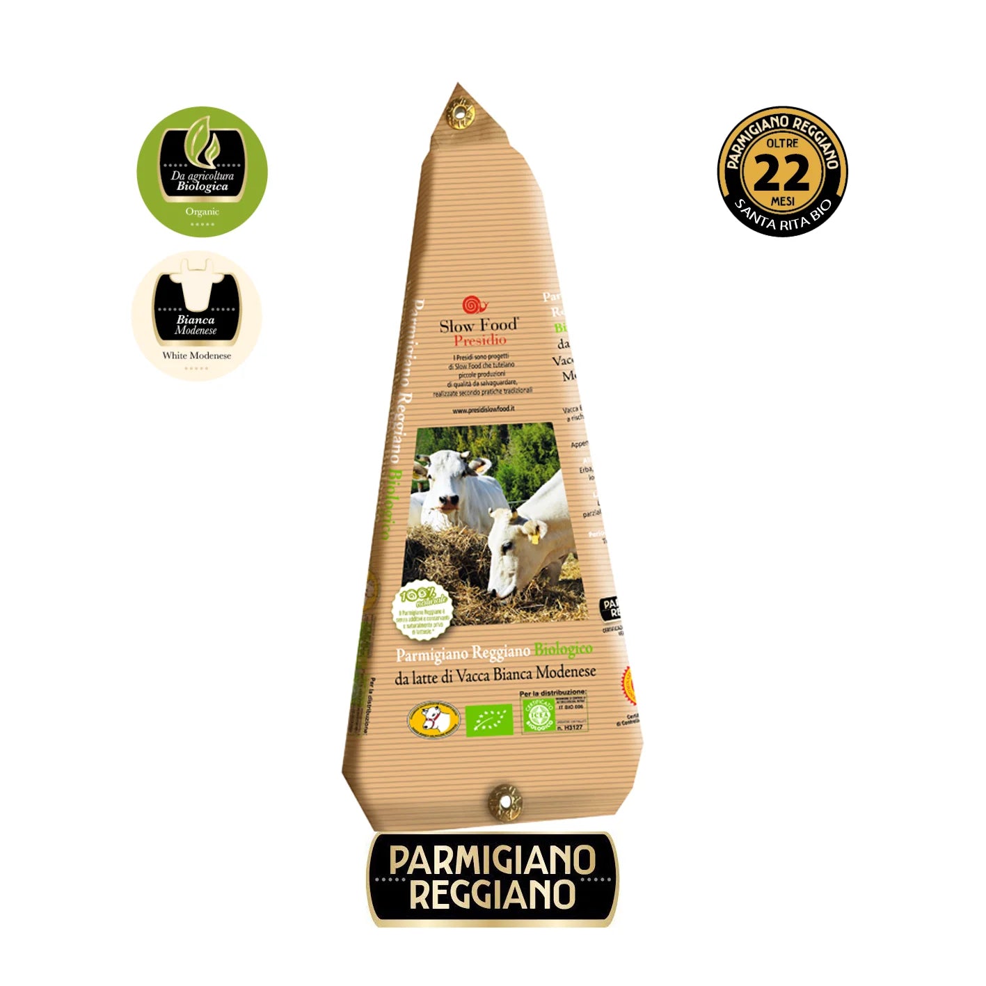 24 md Vacca Bianca Modenese Parmigiano Reggiano