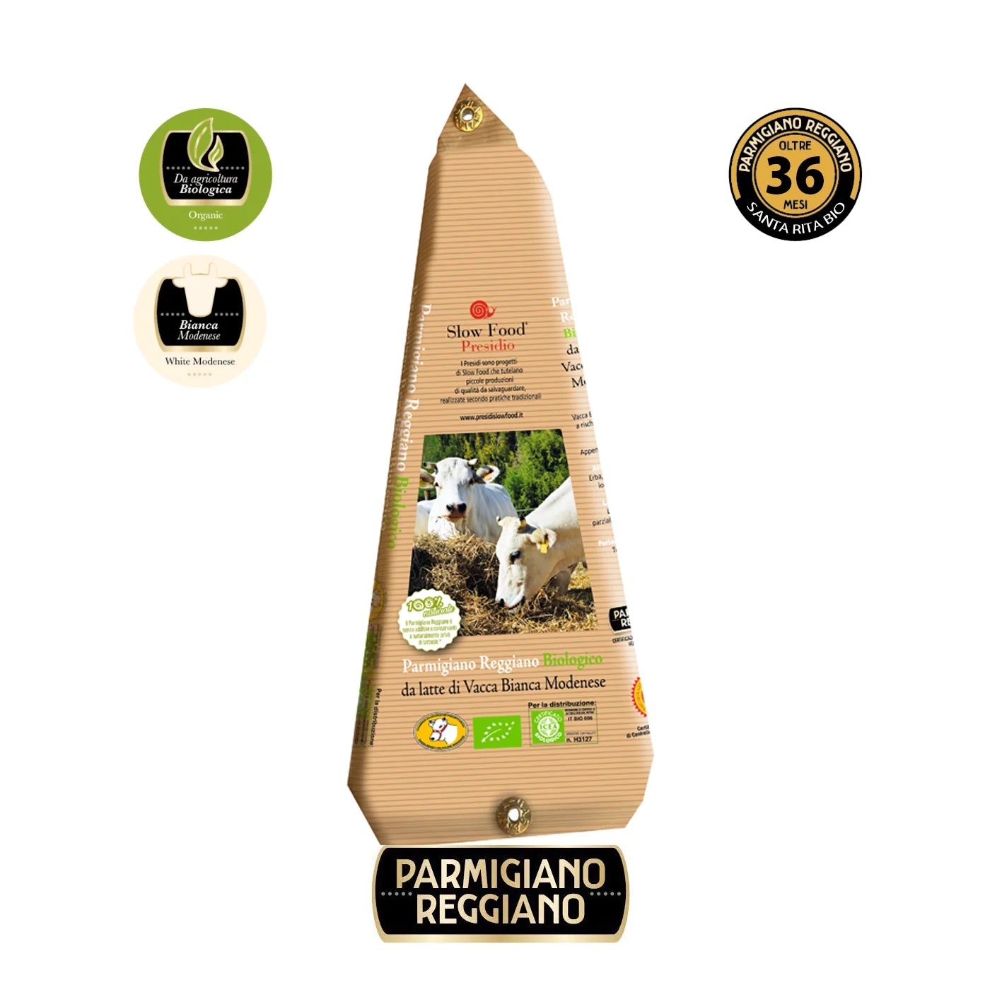 30 md Vacca Bianca Modenese Parmigiano Reggiano