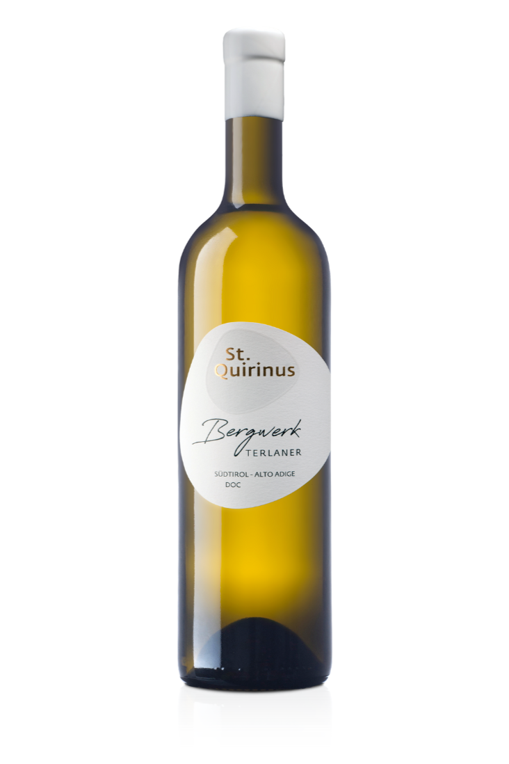 St. Quirius top hvidvin Terlaner lavet på Chardonnay, Pinot Blanc og Sauvignon Blanc