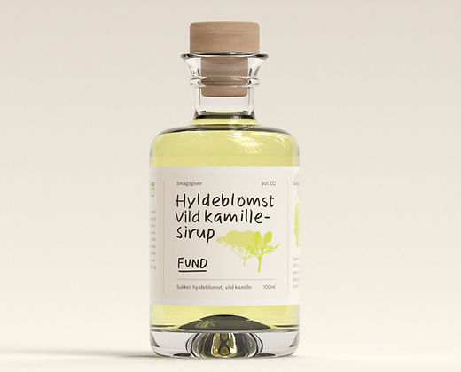 Hyldeblomst & Vild Kamille sirup