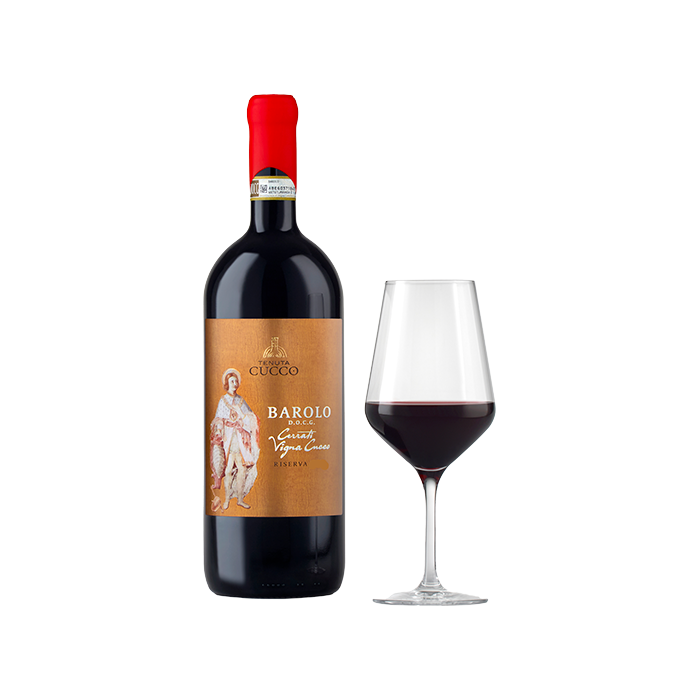 2013 Barolo Vigna Cucco Riserva Magnum i trææske