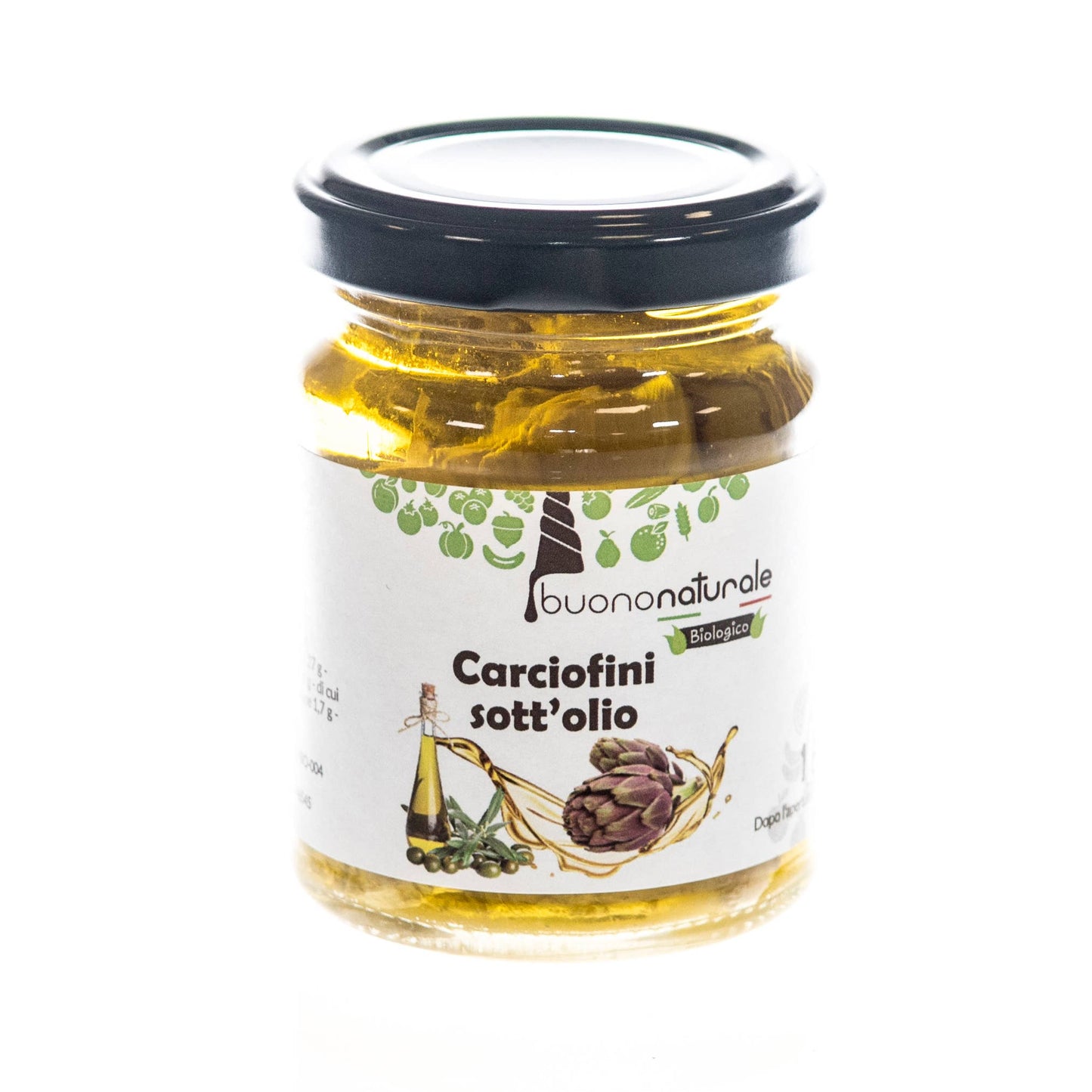 Artiskokker i ekstra jomfru olivenolie, 120g