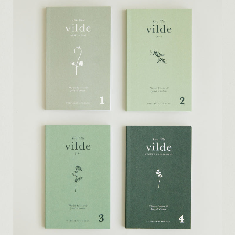 Den lille vilde - sankebog (4 bøger i et sæt)