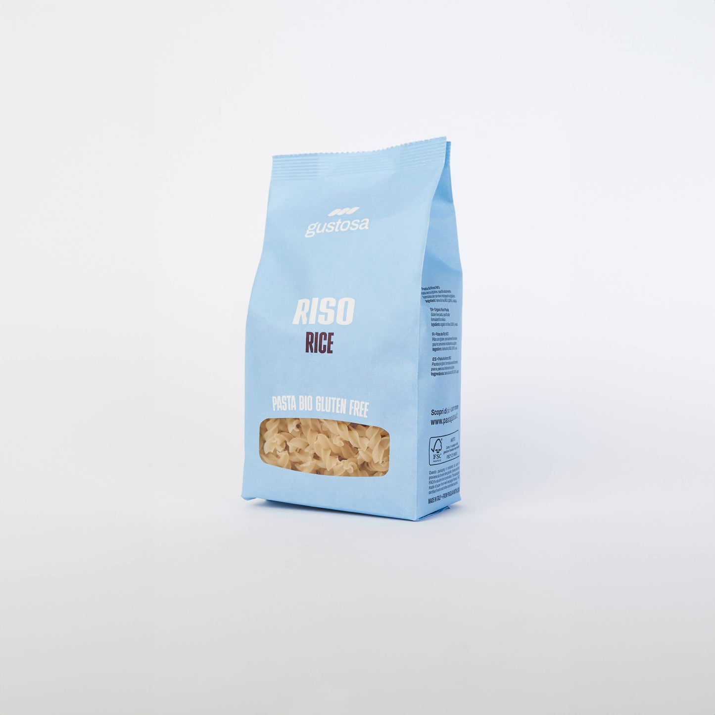 Fusilli 100% Økologisk Ris-pasta 340g
