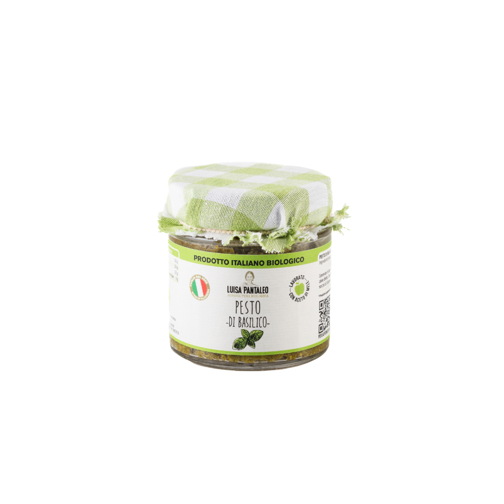 Økologisk Basilikum Pesto, fra Italien