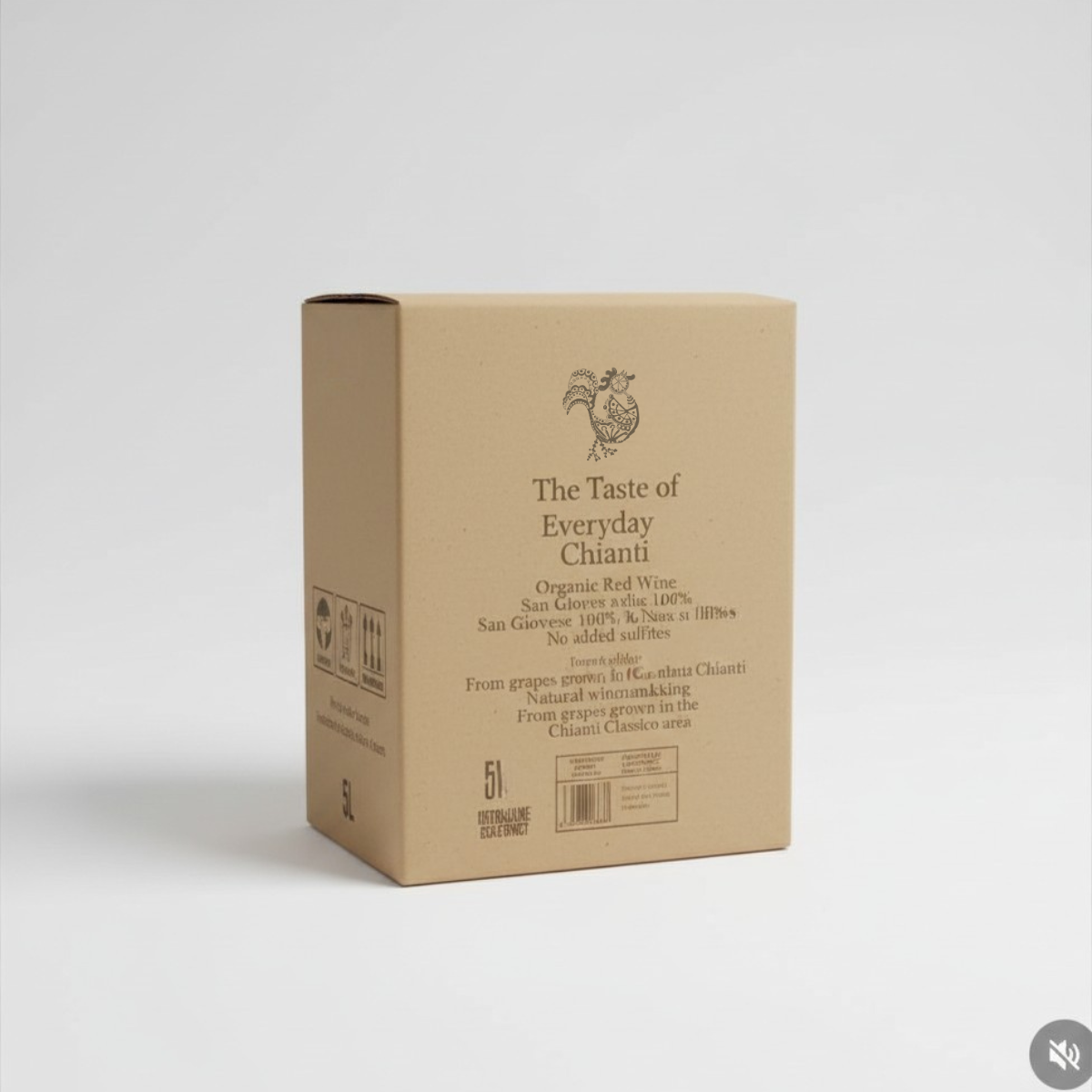 Tenuta Montiani, 5L. Sangiovese, bag-in-box, Chianti til hverdag, økologisk