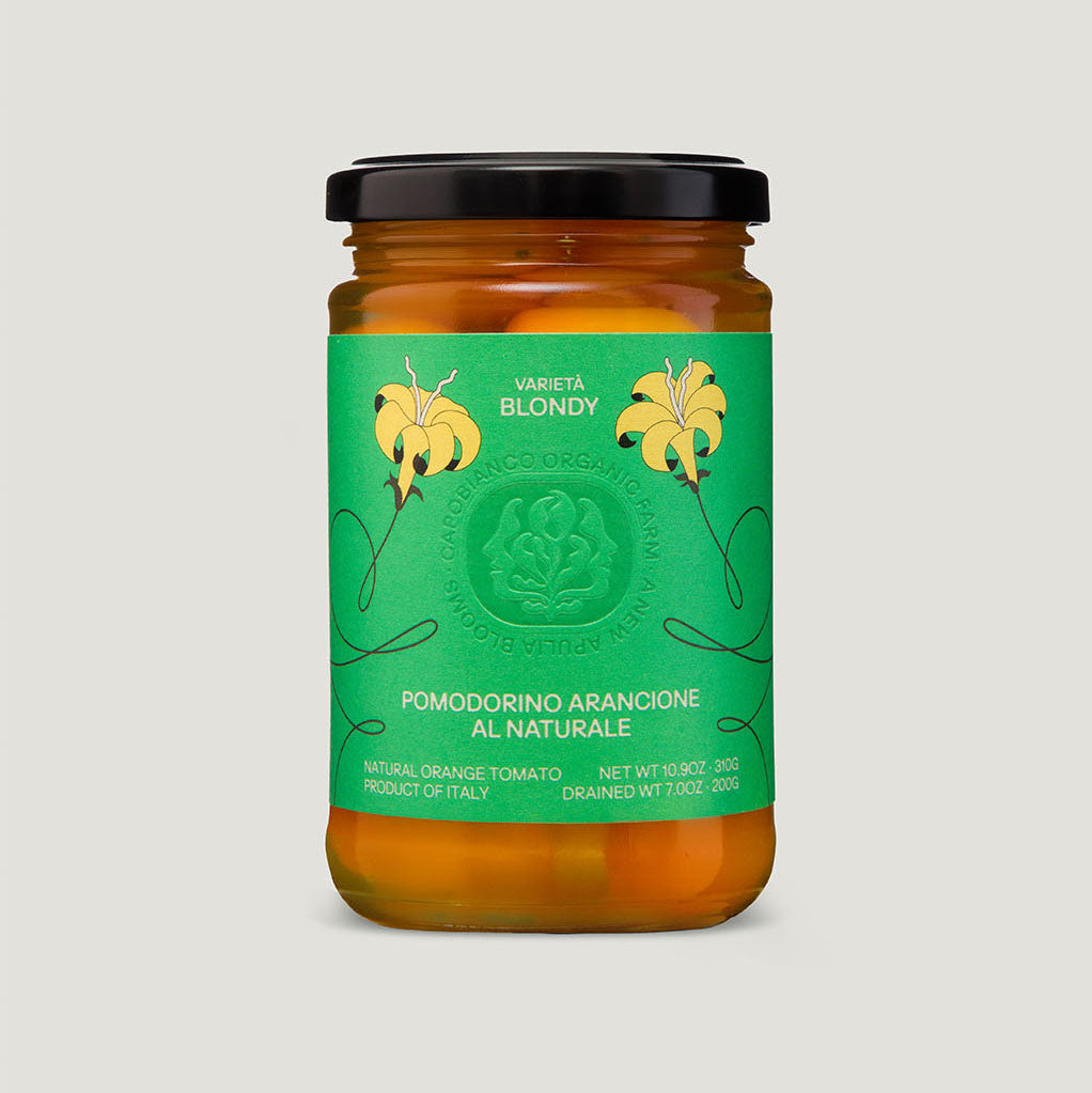 Orange cocktailtomater Blondy 310g – Capobianco Farm