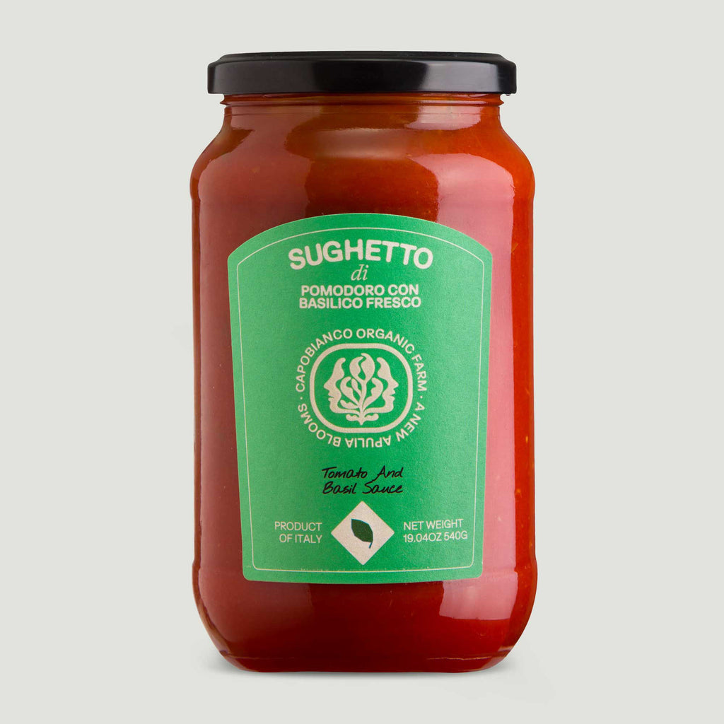 Tomatsauce med basilikum 540g