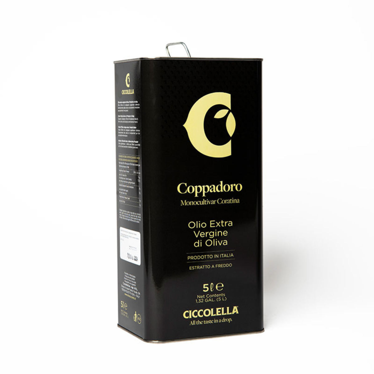 COPPADORO — Ekstra Jomfru Olivenolie, Coratina 500 ml eller 3L