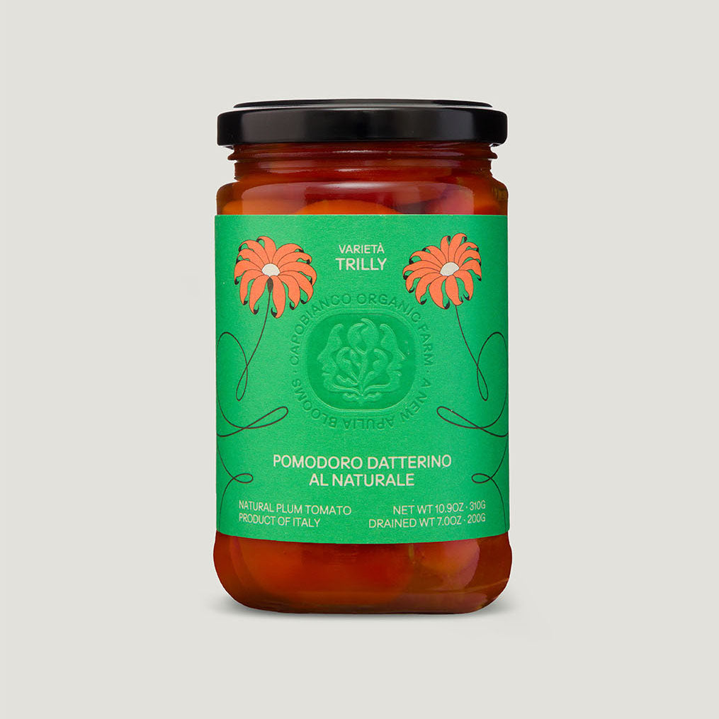 Blommetomater på vand Trilly 310g – Capobianco Farm