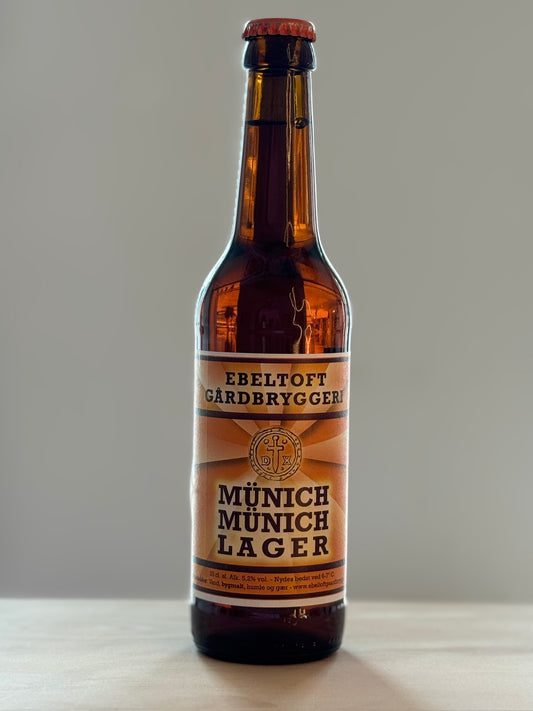 EBELTOFT GÅRDBRYGGERI MÜNICH MÜNICH LAGER ØL
