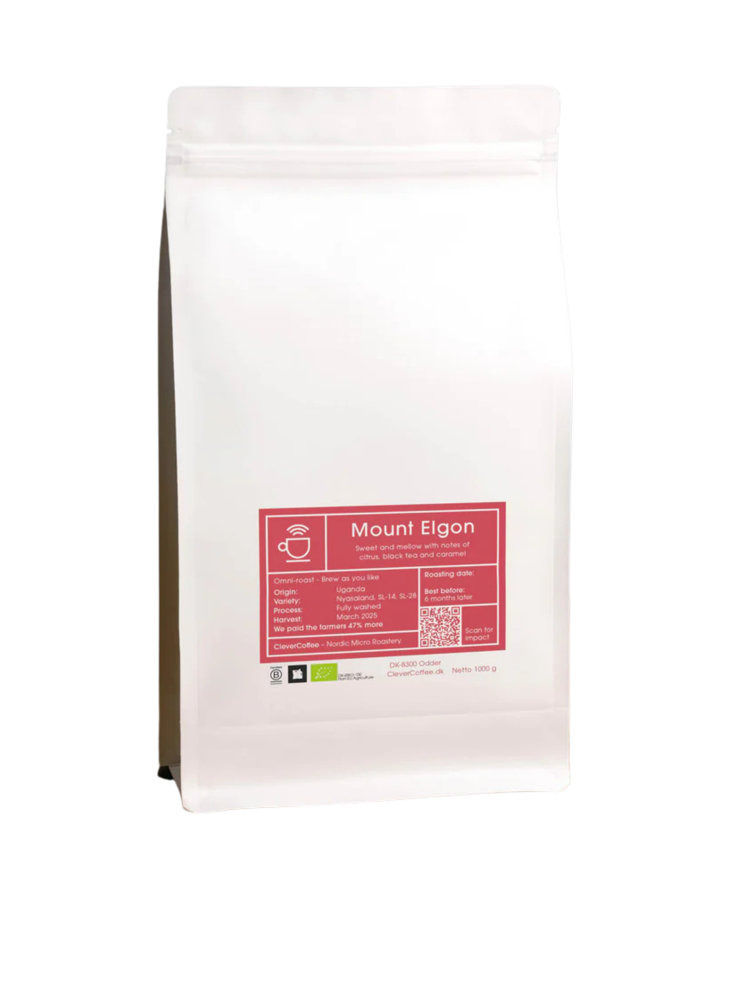 Mount Elgon - økologisk kaffe fra Uganda