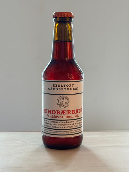 Hindbærbrus 25cl, Ebeltoft Gaardbryggeri
