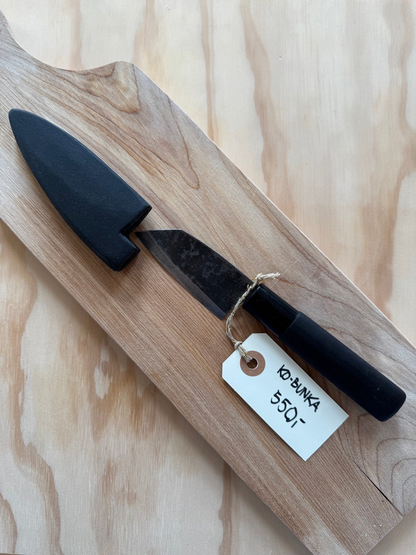 Ko-bunka originalt balsa træ skæfte med yakisugi, carbon