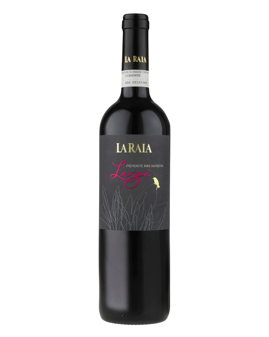 Piemonte DOC barbera fra La Raia. Økologisk og biodynamisk.