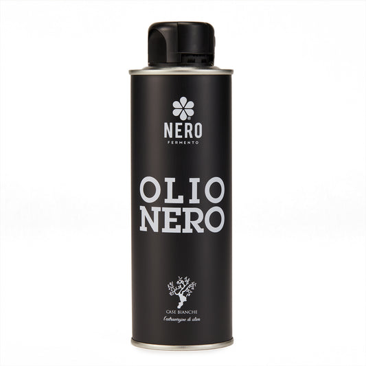 Nero Olivenolie med Sort Hvidløg - En Smagsgiver i Verdensklasse, 250 ml