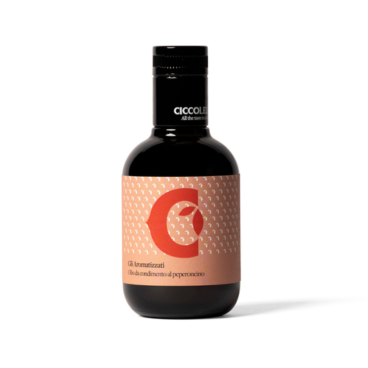 PEPERONCINO — Økologisk aromaolie med chili, 250 ml