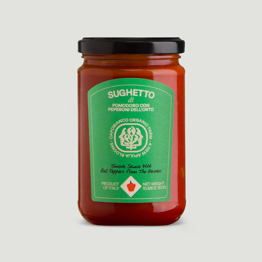 Tomatsauce med peberfrugter – Sughetto Peperoni