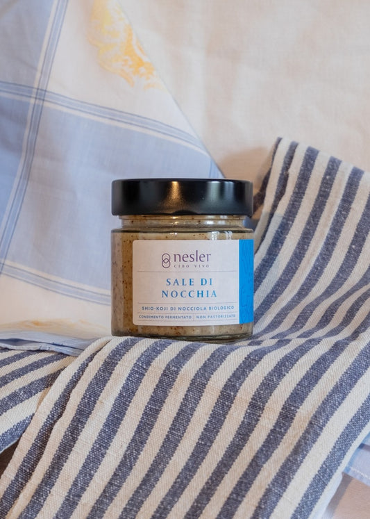 Sale di Nocchia – Økologisk fermenteret hasselnøddesalt (Shio-Koji uden korn)