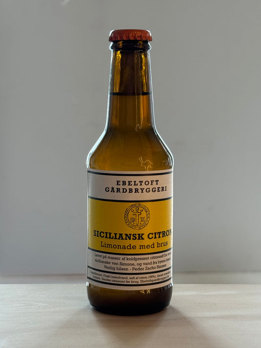 Siciliansk citron limonade med brus