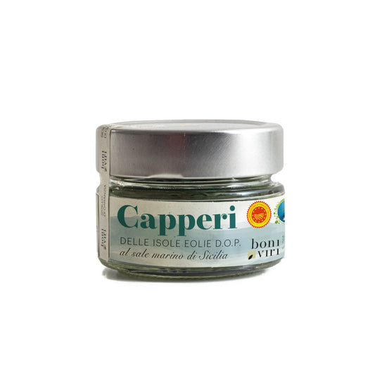 Saltede kapers D.O.P. fra Salina – 70 g