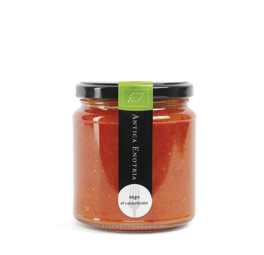 Økologisk pastasauce med cacioricotta – Antica Enotria