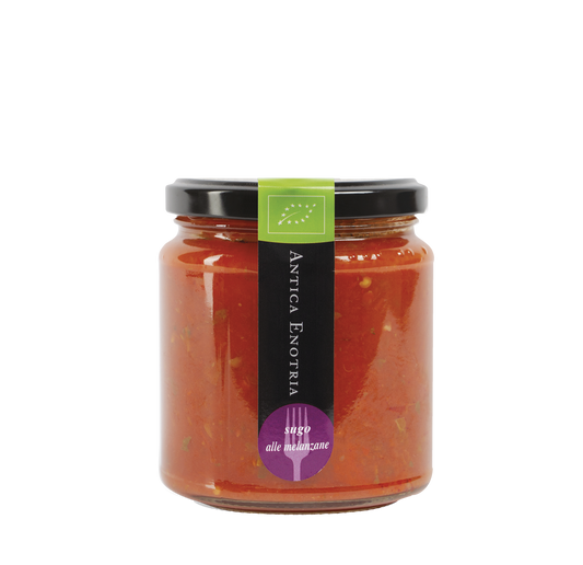 Økologisk pastasauce med aubergine – Antica Enotria